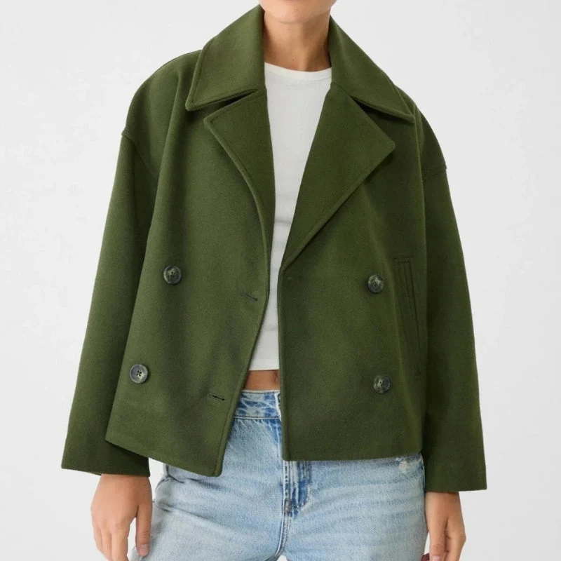 Veste courte croisée