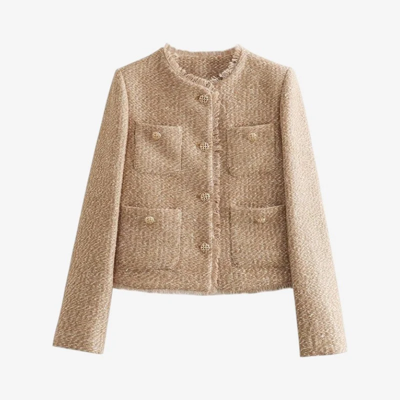 Veste courte femme manches longues