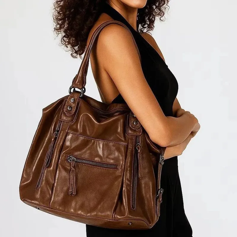 Sac à fermeture éclair avec bandoulière réglable pour usage quotidien