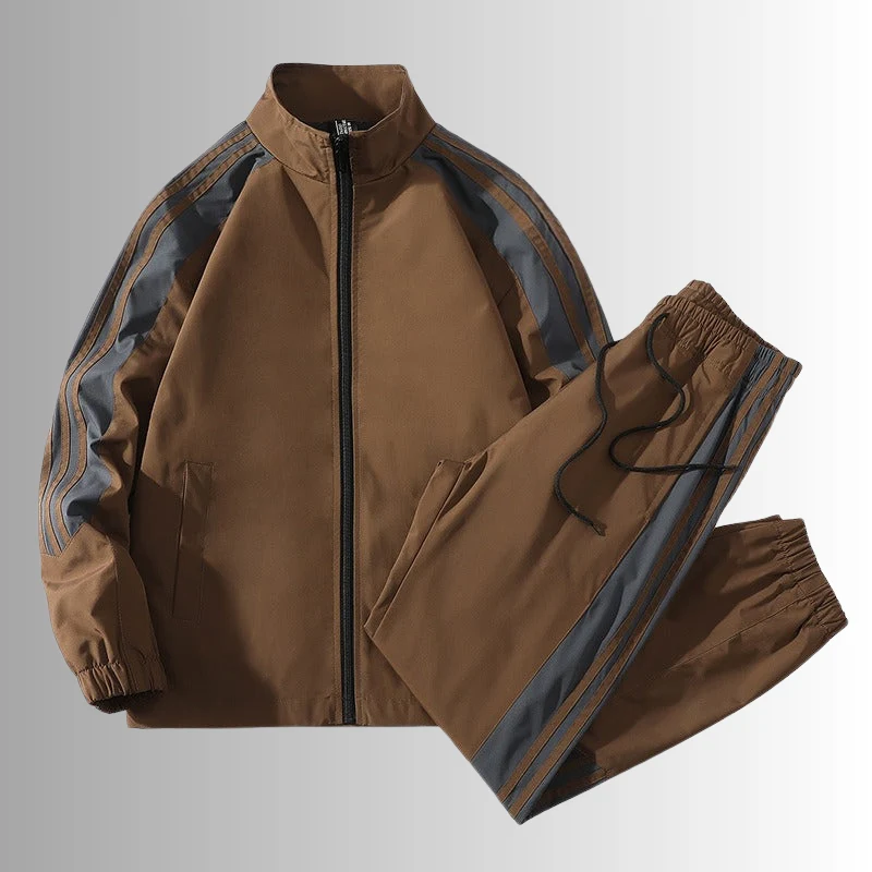Ensemble homme 2 pièces veste zippée + pantalon