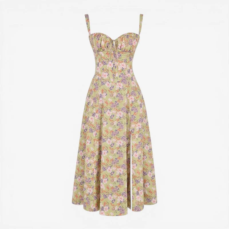 Robe midi femme sans manches