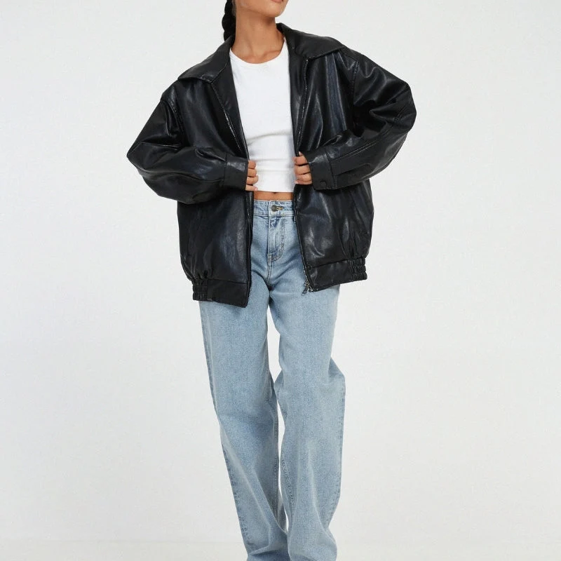 Veste bomber femme à manches longues