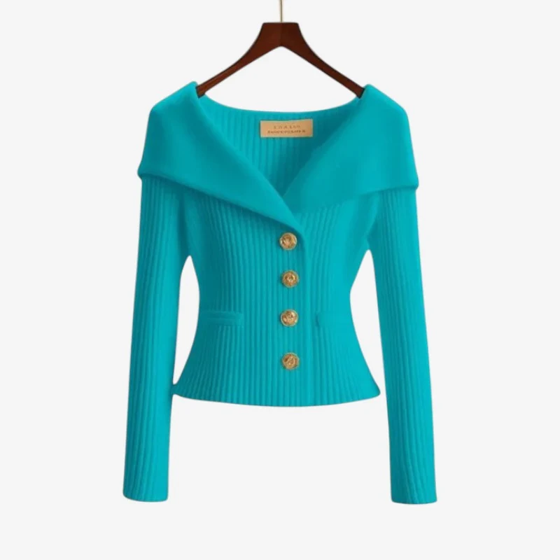 Pull épaules dénudées manches longues pour femmes