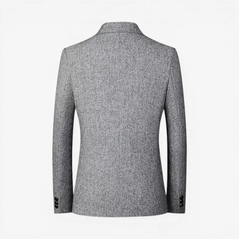 Blazer slim manches longues pour hommes