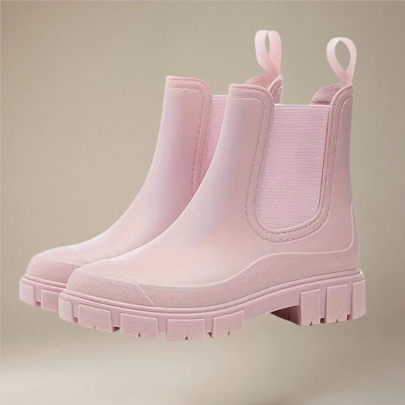 Bottines à bout rond pour femmes