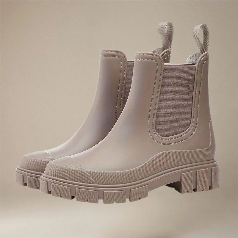 Bottines à bout rond pour femmes