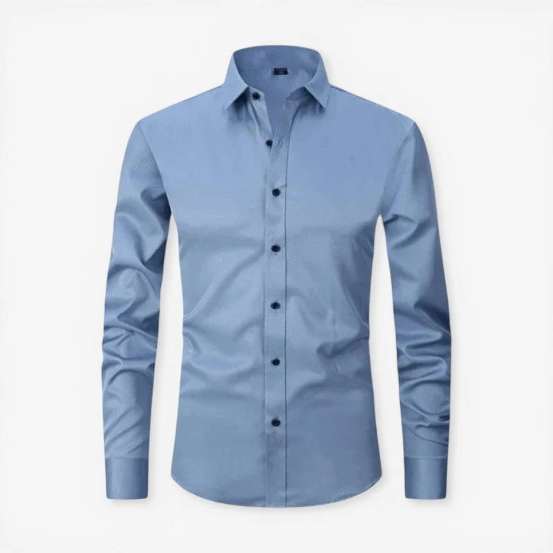 Chemise slim manches longues pour hommes