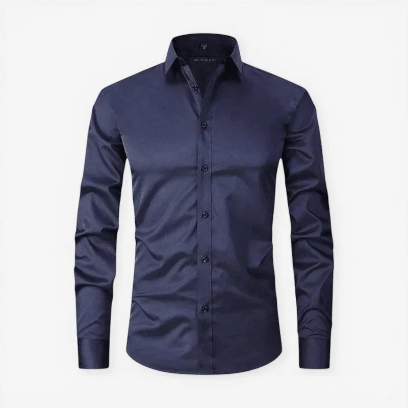 Chemise slim manches longues pour hommes