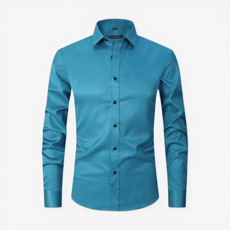 Chemise slim manches longues pour hommes