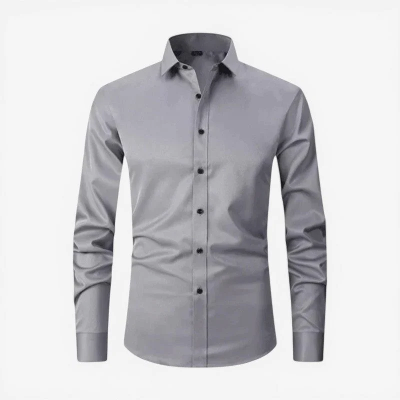Chemise slim manches longues pour hommes