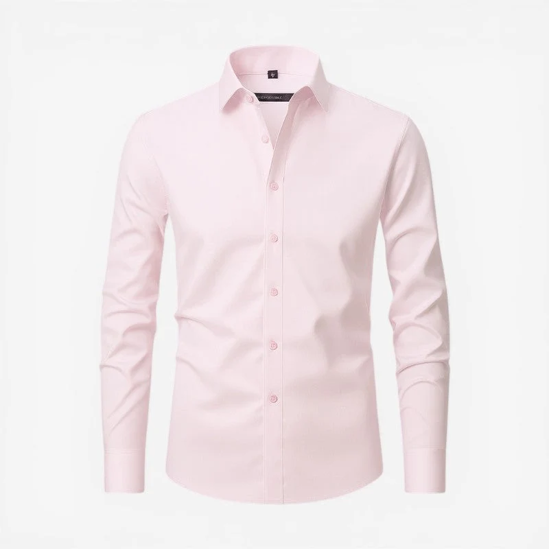 Chemise slim manches longues pour hommes