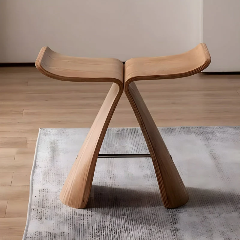 Table rectangulaire en bois avec pieds droits