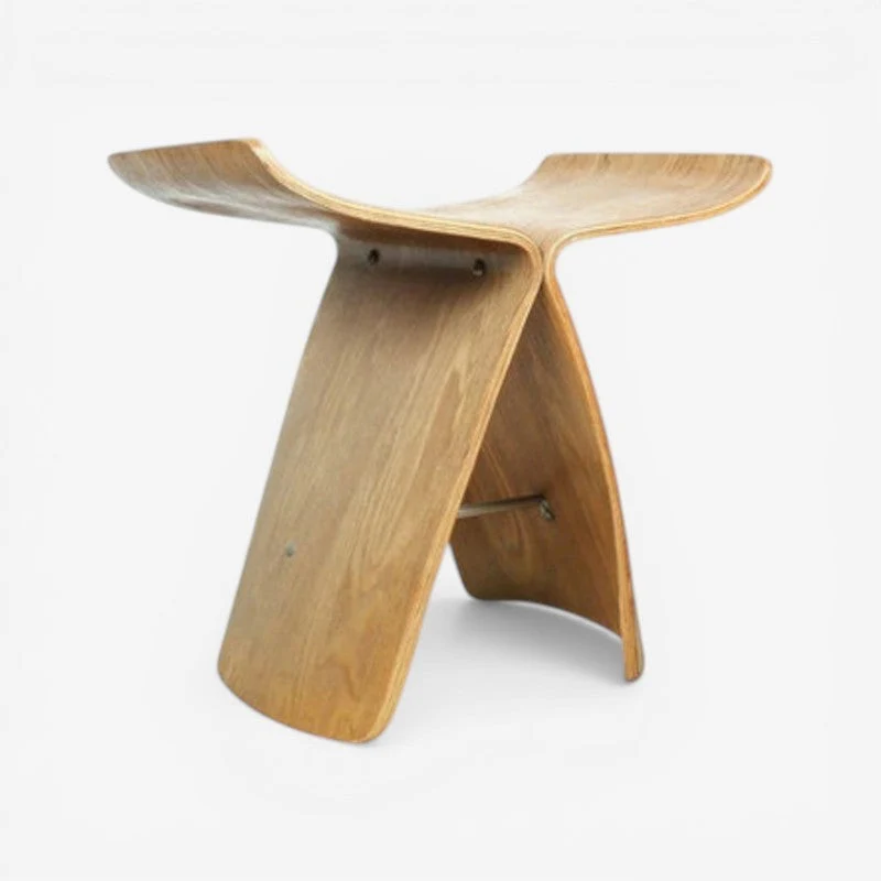 Table rectangulaire en bois avec pieds droits