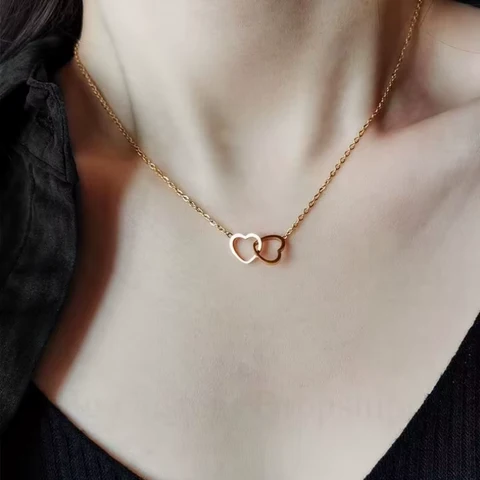 Cadeau Fête Des Mères | Boîte de roses avec collier pendentif en forme de cœur