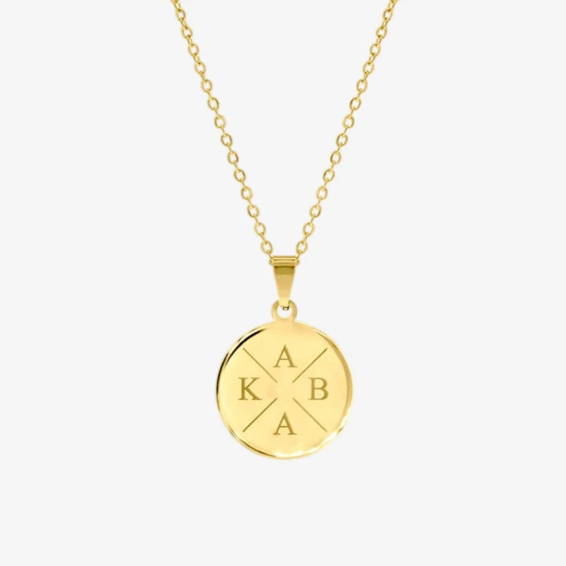 Cadeau Fête Des Mères | Collier avec pendentif rond