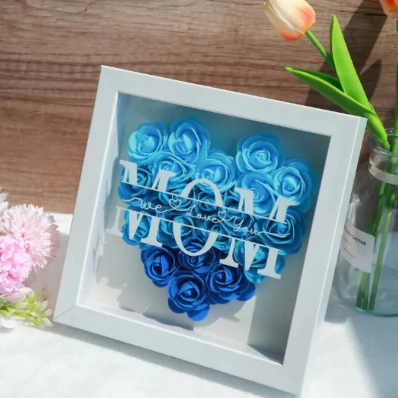 Cadeau Fête Des Mères | Boîte de fleurs inspirée du cœur