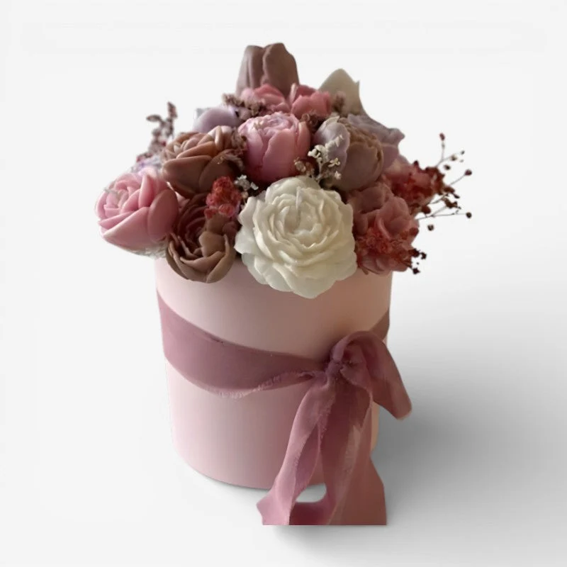 Cadeau Fête Des Mères | Bouquet de fleurs avec design portable