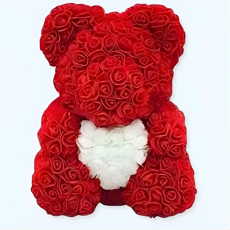 Cadeau Fête Des Mères | Ours en rose avec cœur