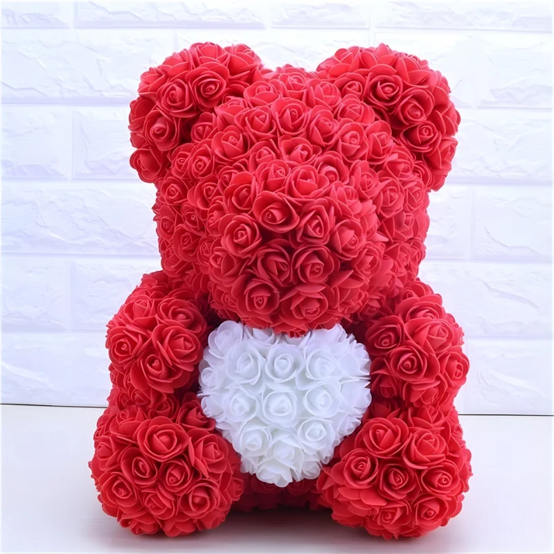 Cadeau Fête Des Mères | Ours en rose avec cœur