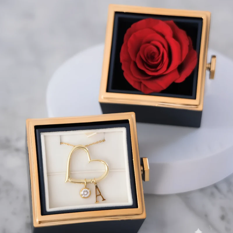 Cadeau Fête Des Mères | Collier pendentif cœur avec lettre