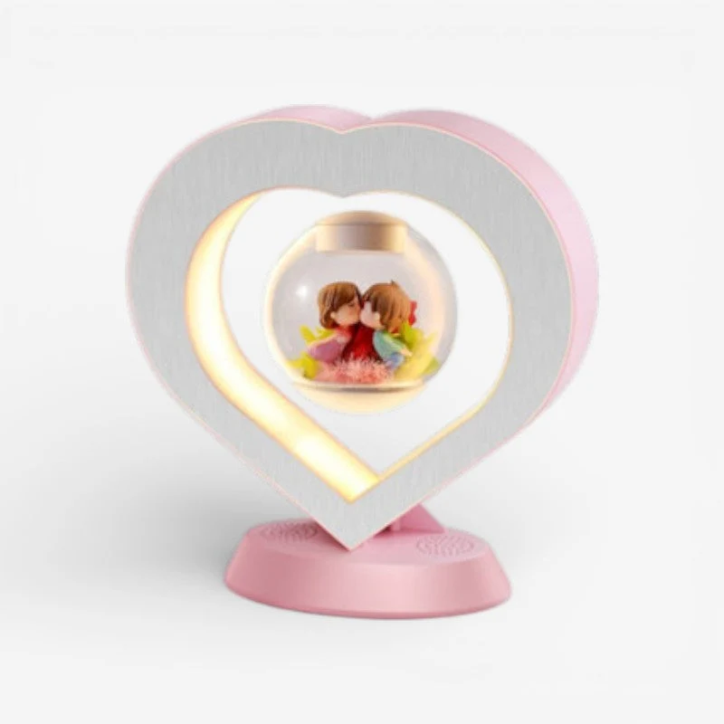 Cadeau Fête Des Mères | Lampe de bureau USB avec fleur flottante