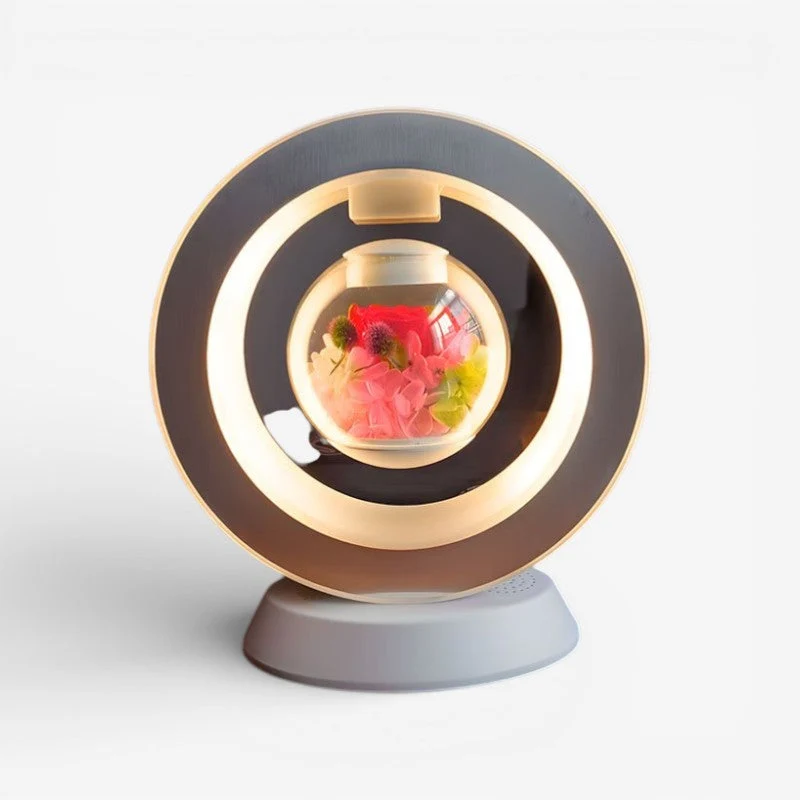 Cadeau Fête Des Mères | Lampe de bureau USB avec fleur flottante
