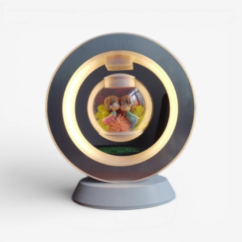 Cadeau Fête Des Mères | Lampe de bureau USB avec fleur flottante