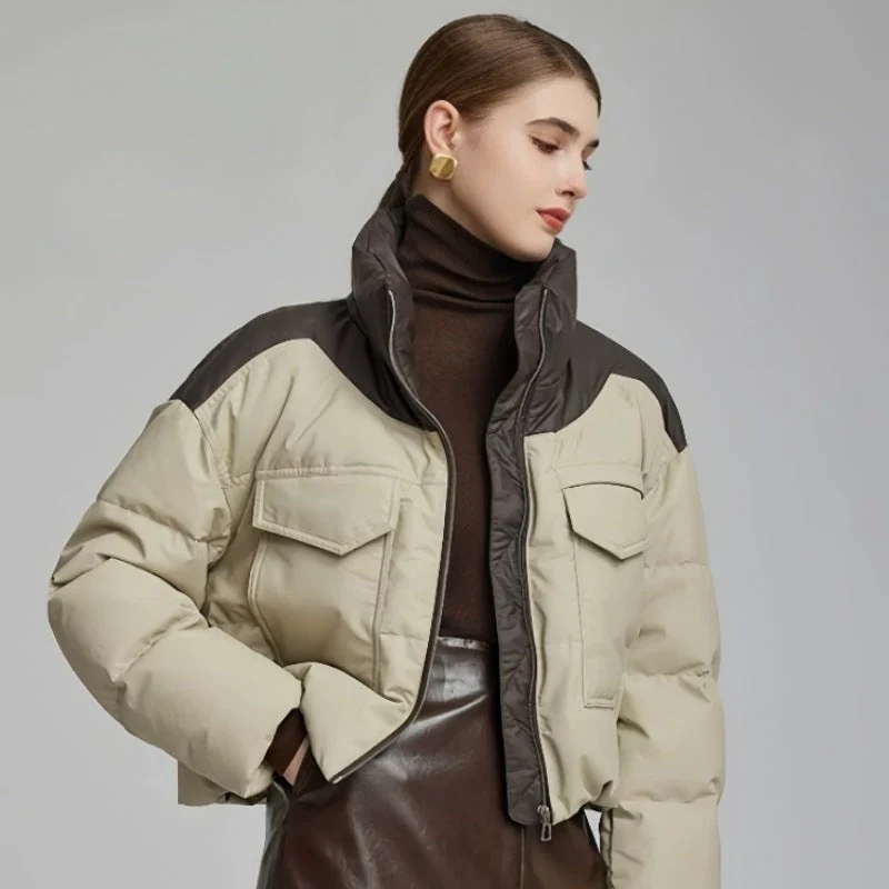 Noor – Veste zippée à manches longues avec poches