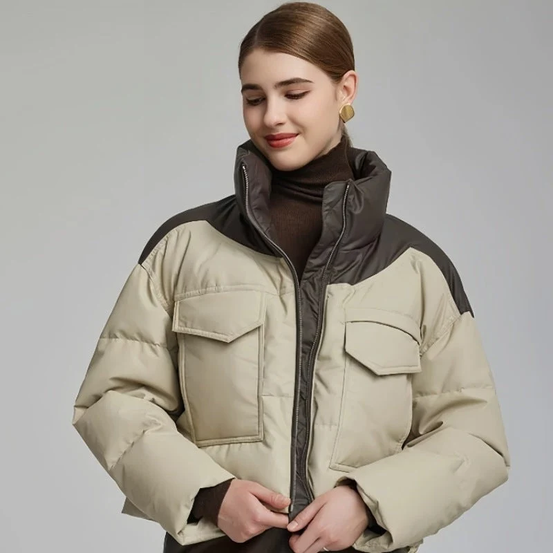 Noor – Veste zippée à manches longues avec poches