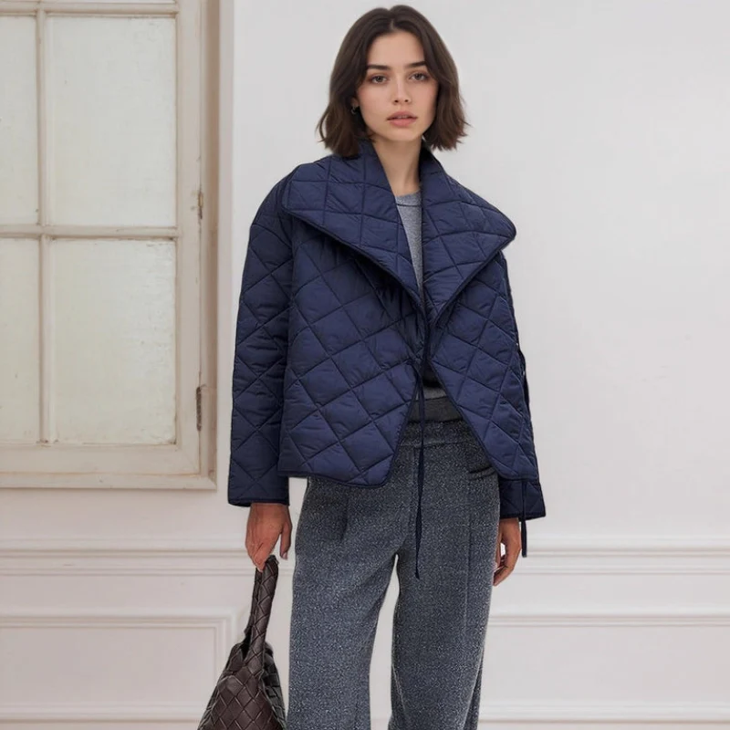 Areeba – Veste ouverte à manches longues et col repliable