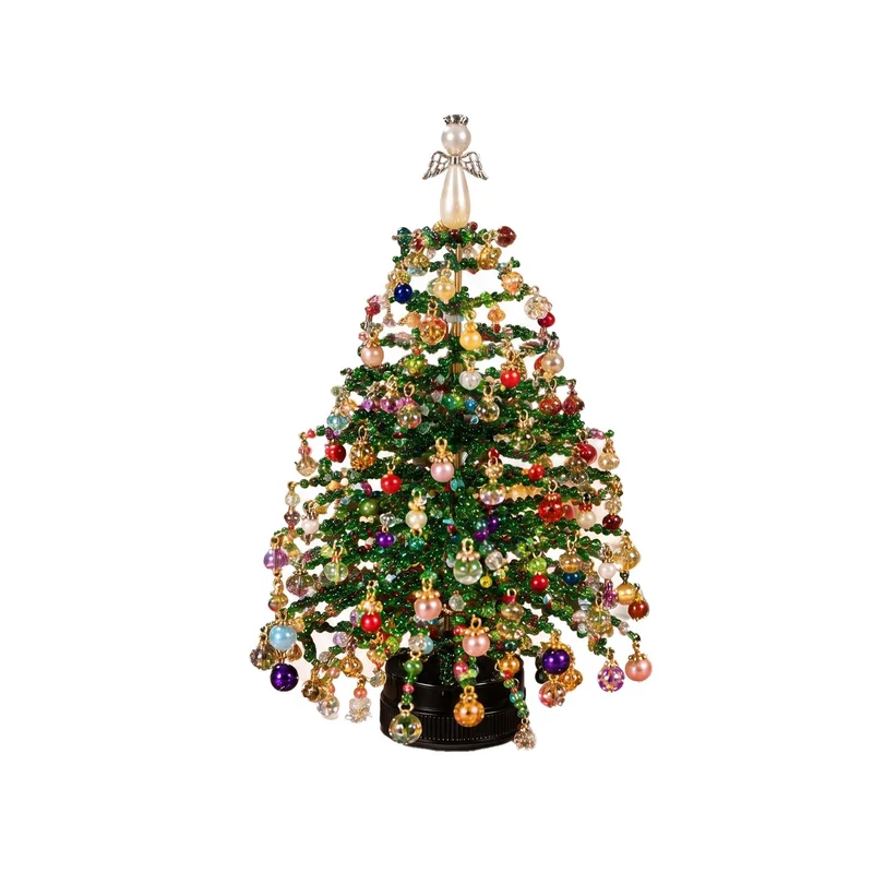 Kit De Bricolage Déco De Sapin De Noël En Perles