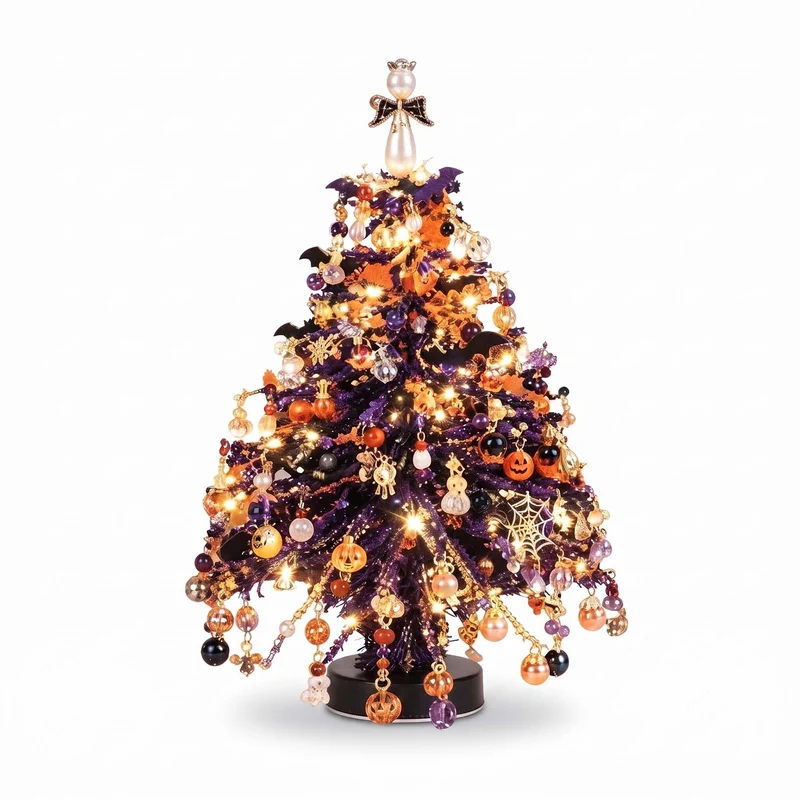 Kit De Bricolage Déco De Sapin De Noël En Perles