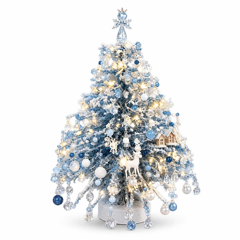 Kit De Bricolage Déco De Sapin De Noël En Perles