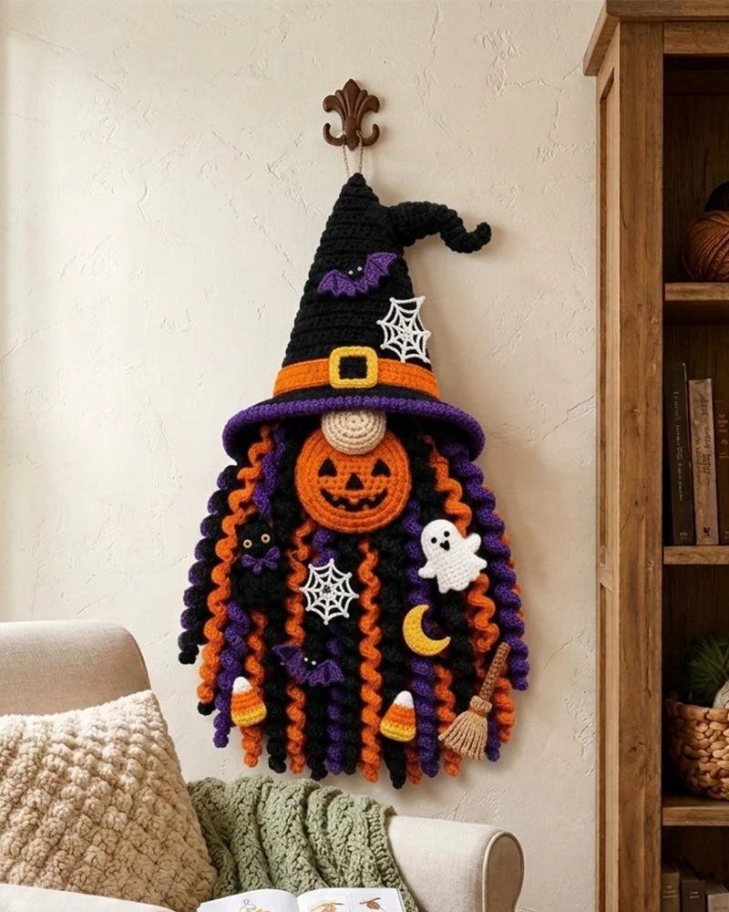Accroche-Porte DIY Saisonnier 3D Crochet Kit Collection