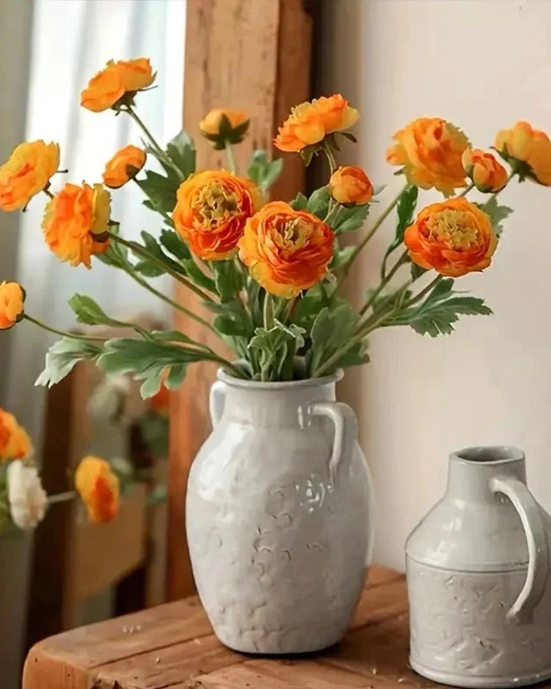 Fleur De Pivoine Artificielle - Résistant Aux UV, Imperméable, Résistant Au Vent
