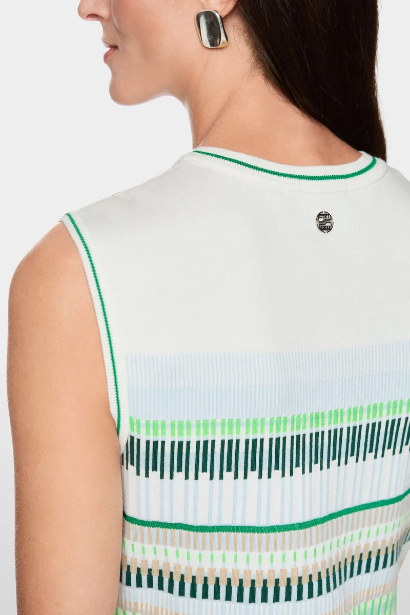 Robe courte tricotée