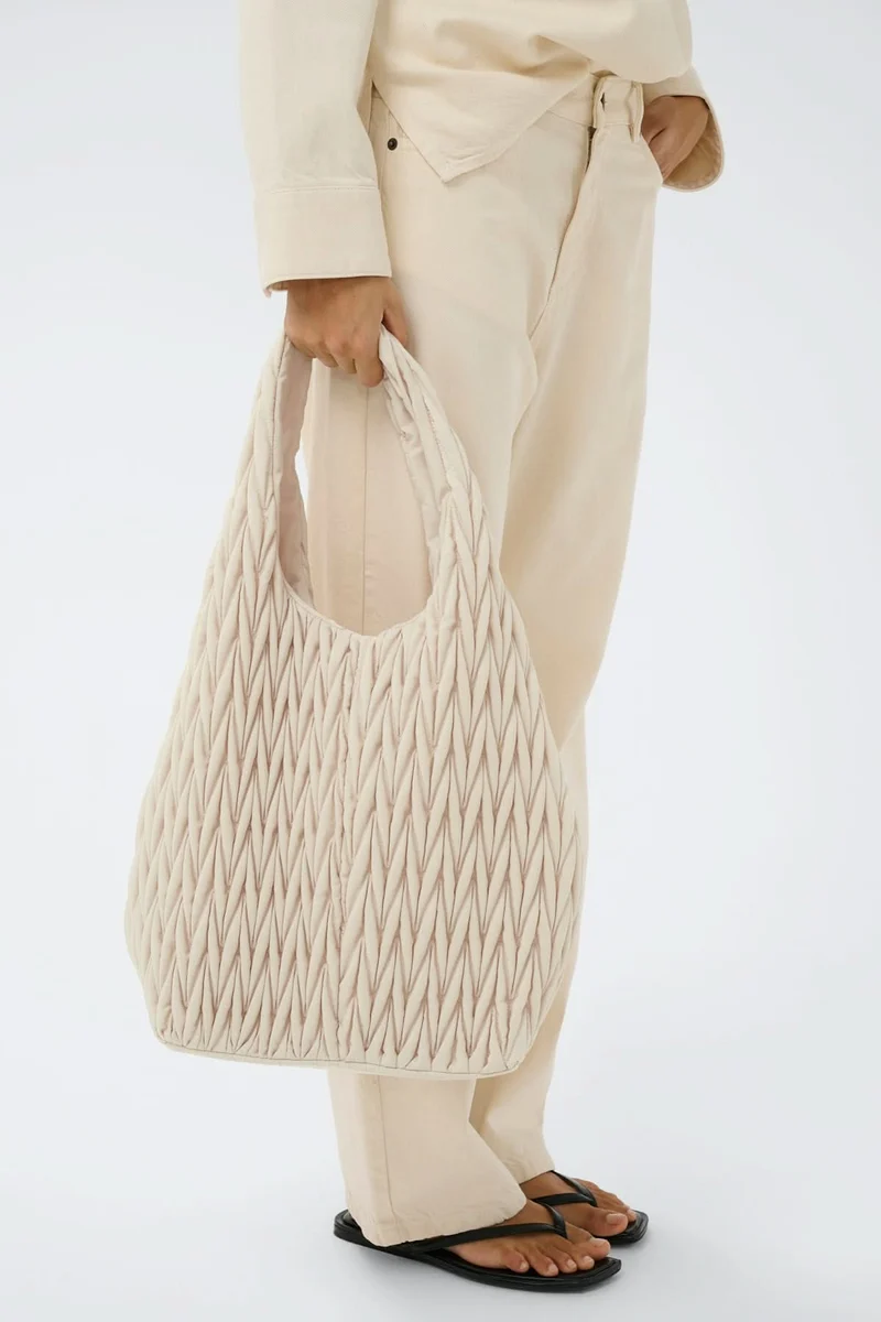 Sac fourre-tout matelassé Samy
