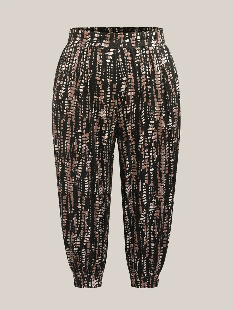 Tie-Dye Pull-On Jogger Pants