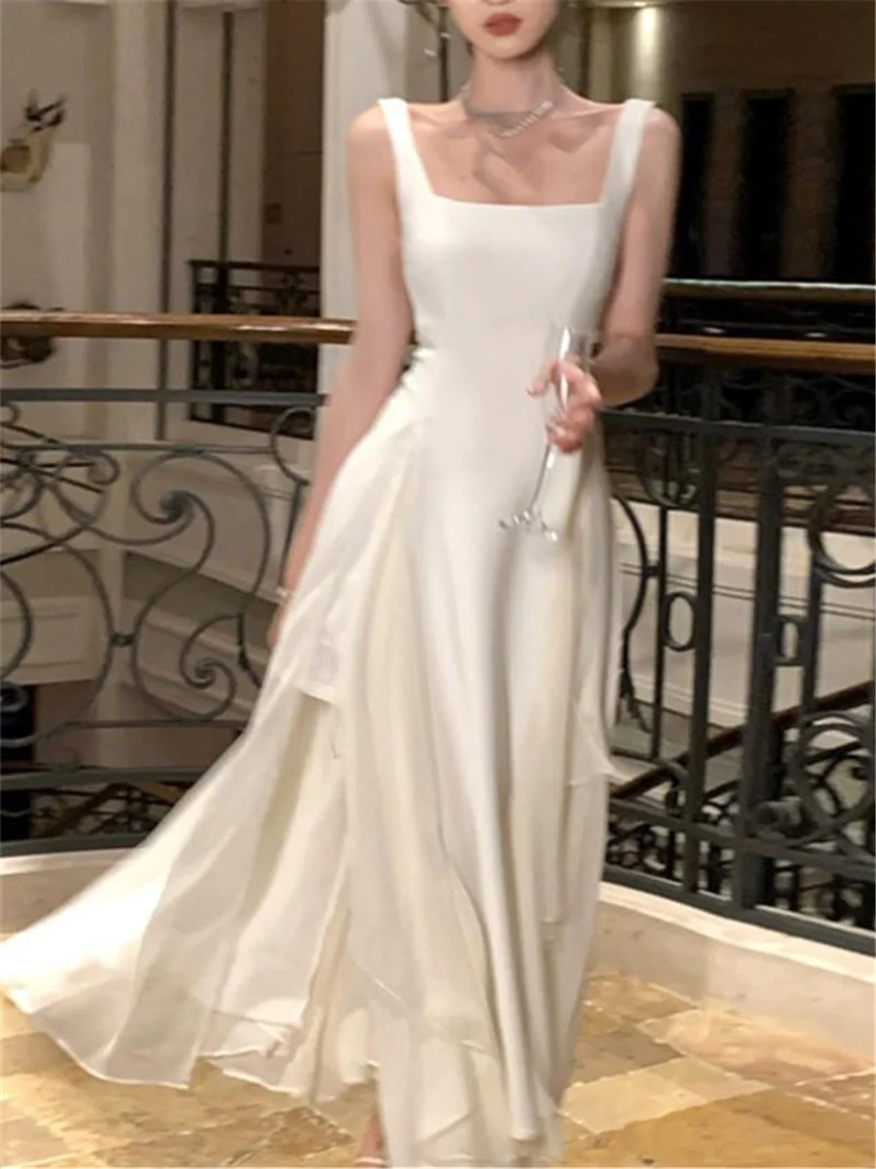 Robe de bal élégante ivoire pour femme