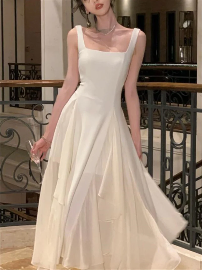 Robe de bal élégante ivoire pour femme