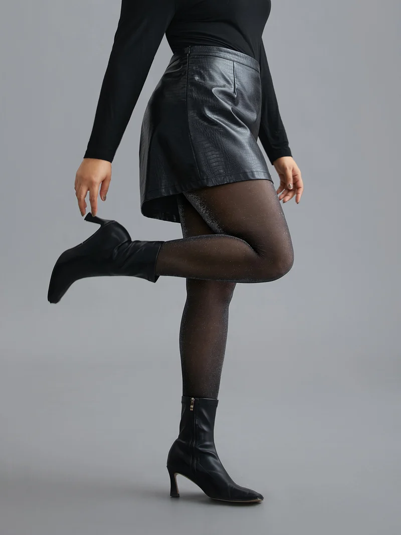 Pearl Shiny Sparkle Tights