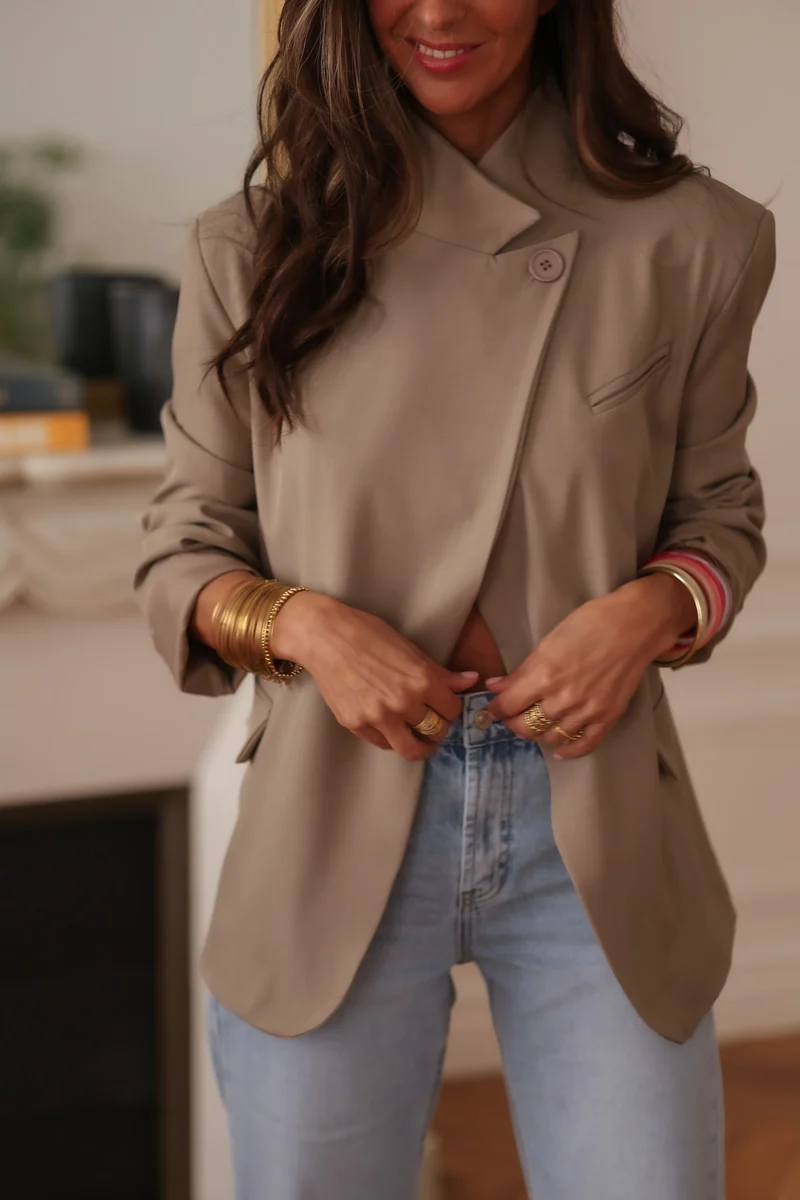 Blazer Clara taupe