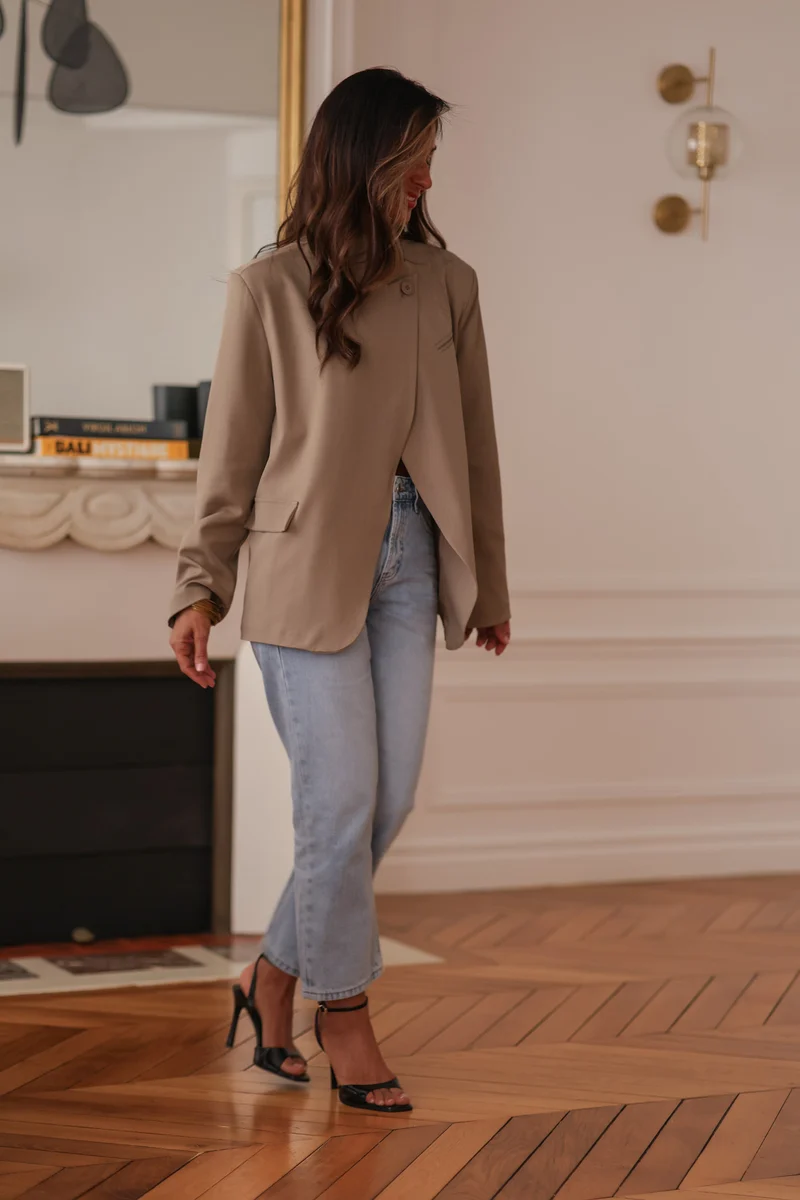 Blazer Clara taupe