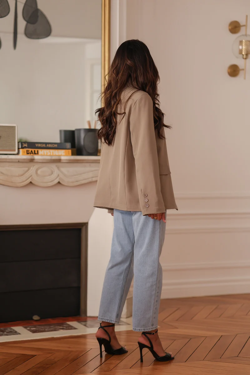 Blazer Clara taupe