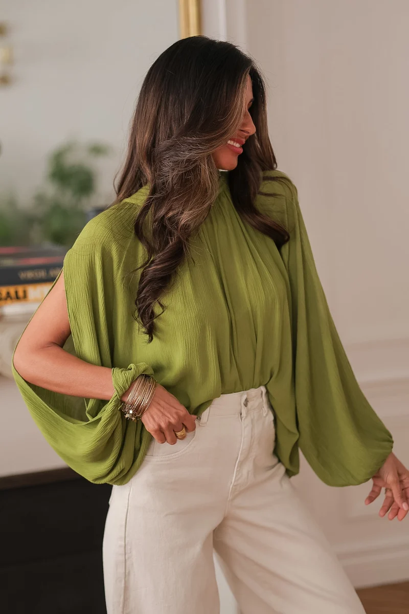 Blouse Jess verte
