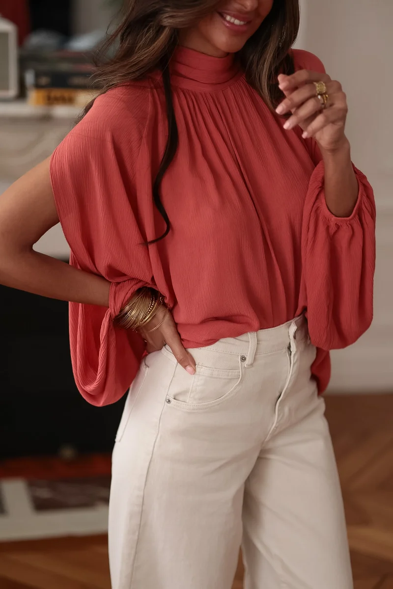 Blouse Jess terracotta
