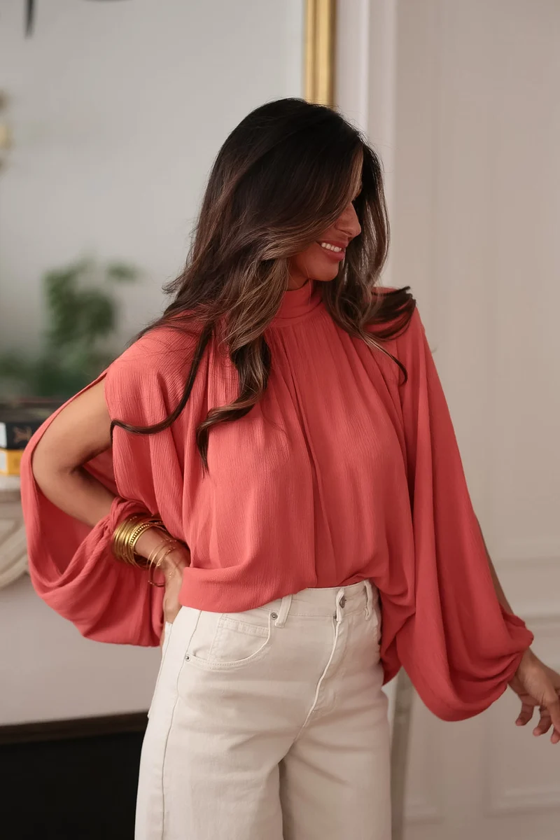 Blouse Jess terracotta