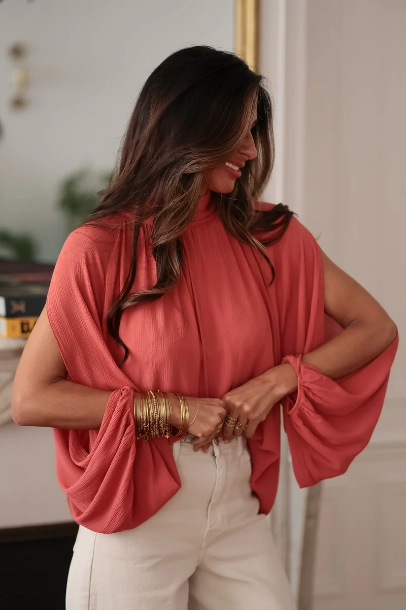 Blouse Jess terracotta