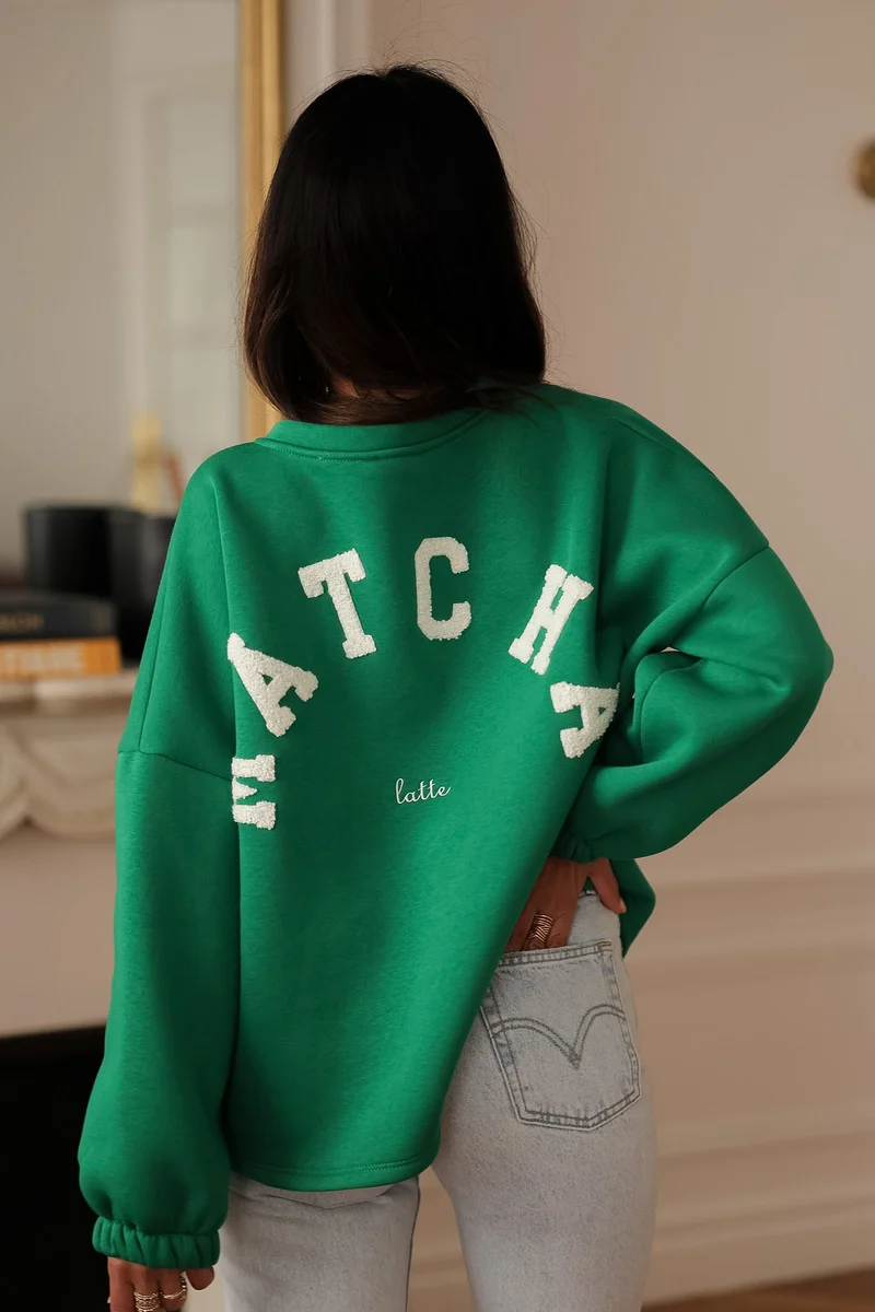 Sweat Matcha vert