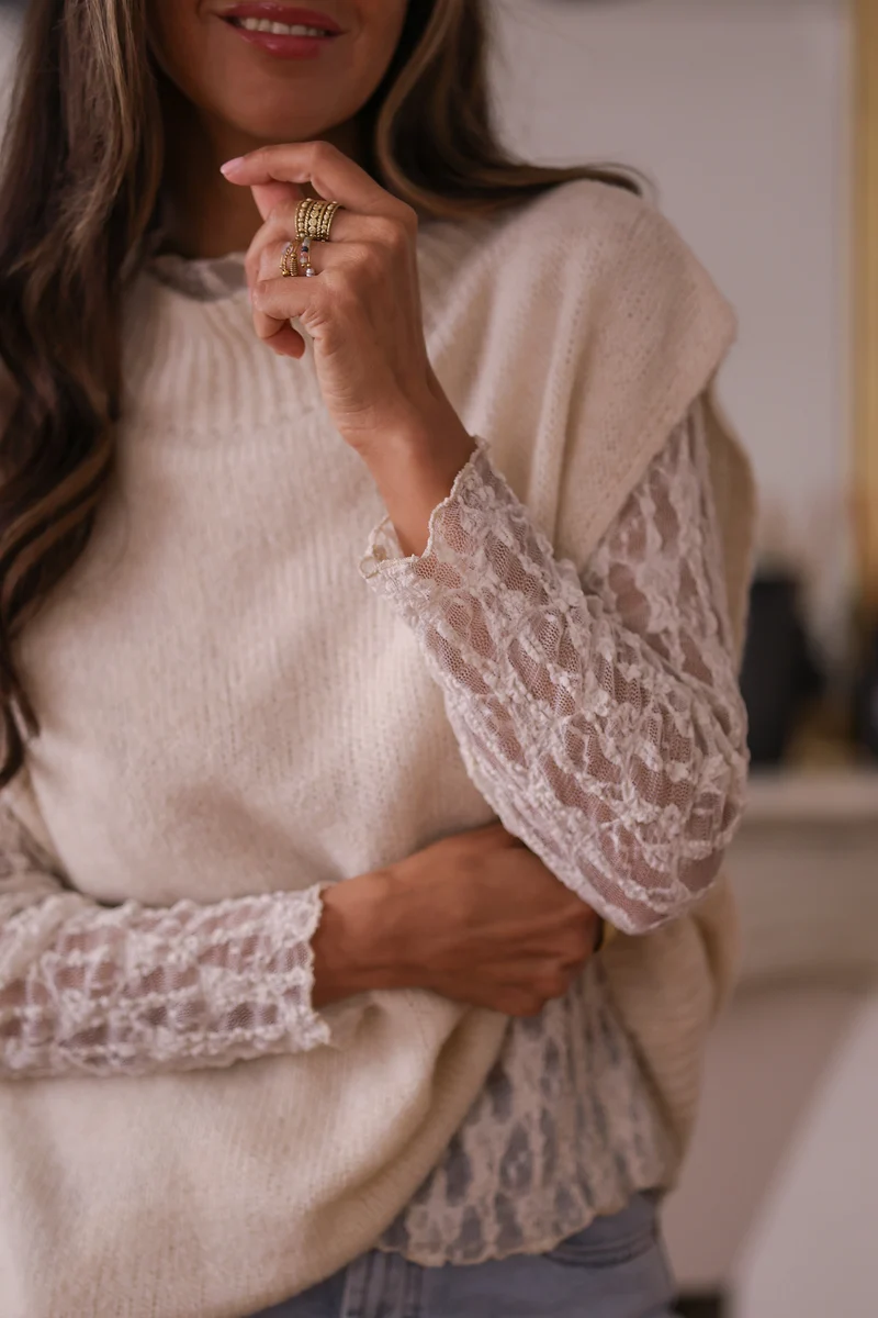 Pull Chloé écru